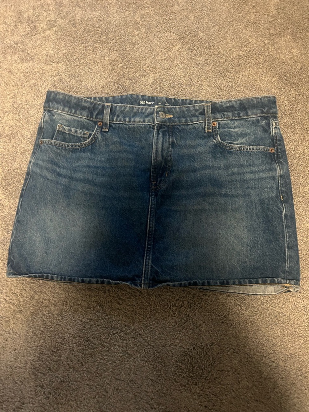 Old Navy Light Blue Denim Skirt